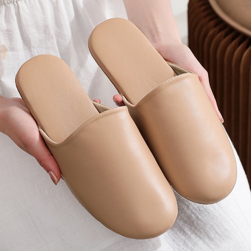 Home Full-Grain Lambskin Slippers